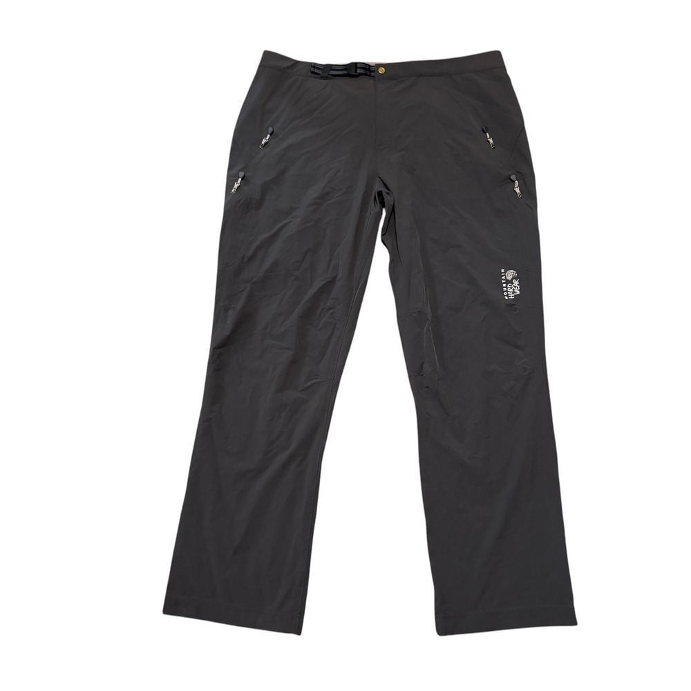 Mountain Hardwear Mens OM3433 Chockstone Hiking Pants Gray XL Regular Belted